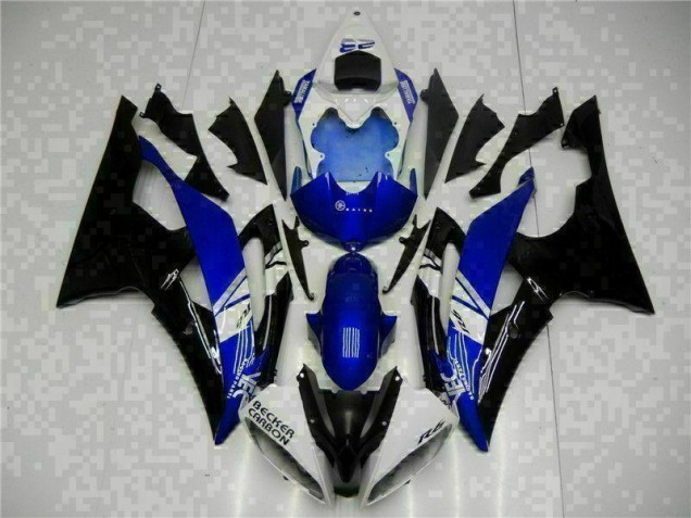 Abs Kits Completos Carenagem Yamaha R6 2008-2016 - Azul Preto Abs Kits Completos Carenagem Yamaha R6 2008-2016 - Azul Preto