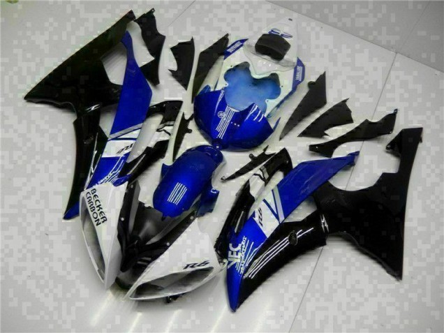 Abs Kits Completos Carenagem Yamaha R6 2008-2016 - Azul Preto Abs Kits Completos Carenagem Yamaha R6 2008-2016 - Azul Preto
