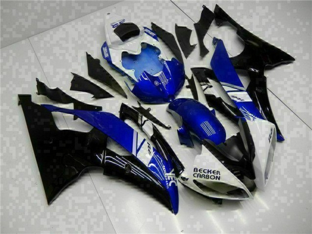 Abs Kits Completos Carenagem Yamaha R6 2008-2016 - Azul Preto Abs Kits Completos Carenagem Yamaha R6 2008-2016 - Azul Preto