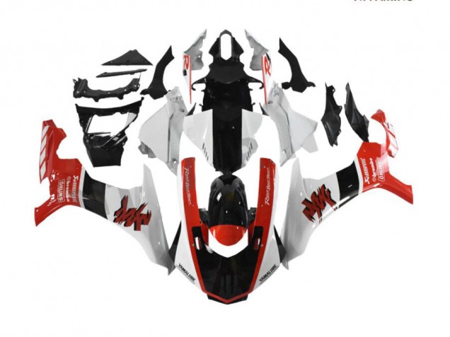 Abs Kits Completos Carenagem Yamaha YZF 600 R Thundercat 1994-2007 - Vermelho Branco Abs Kits Completos Carenagem Yamaha YZF 600 R Thundercat 1994-2007 - Vermelho Branco