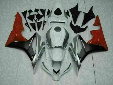 Abs Plástico Honda CBR 600RR 2007-2008 - Branco Preto Vermelho