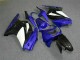 Abs Plástico Kawasaki EX250 2008-2012 - Azul Branco Preto Ninja Abs Plástico Kawasaki EX250 2008-2012 - Azul Branco Preto Ninja