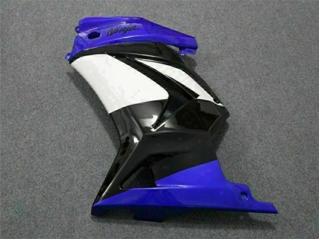 Abs Plástico Kawasaki EX250 2008-2012 - Azul Branco Preto Ninja Abs Plástico Kawasaki EX250 2008-2012 - Azul Branco Preto Ninja
