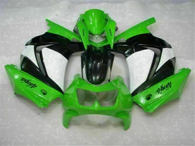 Abs Plástico Kawasaki EX250 2008-2012 - Verde Preto Ninja Abs Plástico Kawasaki EX250 2008-2012 - Verde Preto Ninja