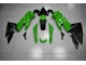 Abs Plástico Kawasaki EX650 2009-2011 - Verde Preto Abs Plástico Kawasaki EX650 2009-2011 - Verde Preto