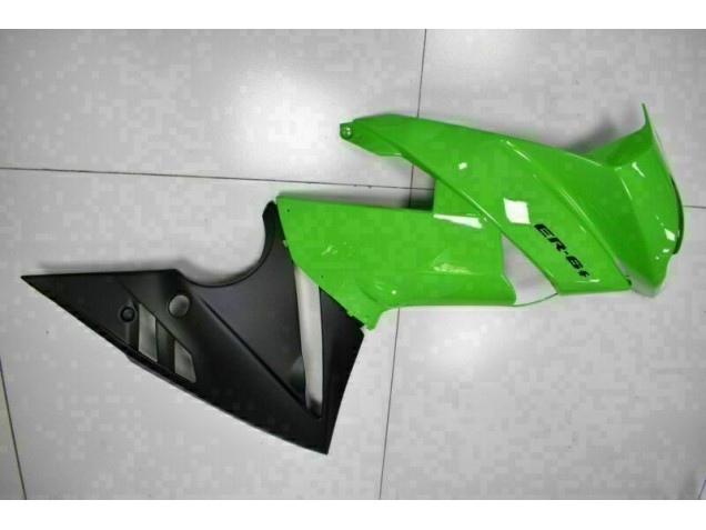 Abs Plástico Kawasaki EX650 2009-2011 - Verde Preto Abs Plástico Kawasaki EX650 2009-2011 - Verde Preto
