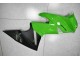 Abs Plástico Kawasaki EX650 2009-2011 - Verde Preto Abs Plástico Kawasaki EX650 2009-2011 - Verde Preto