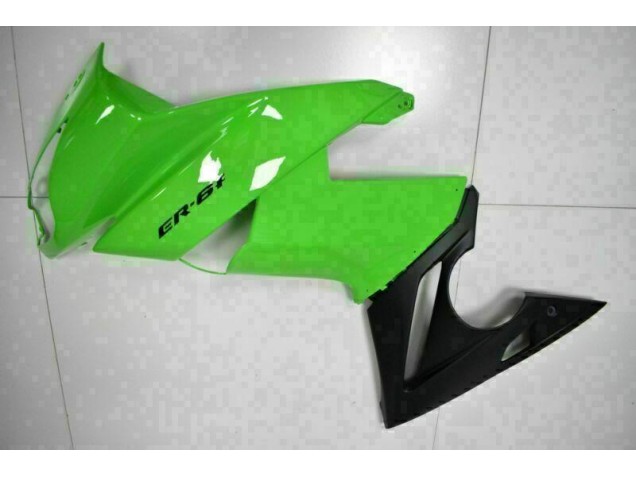 Abs Plástico Kawasaki EX650 2009-2011 - Verde Preto Abs Plástico Kawasaki EX650 2009-2011 - Verde Preto