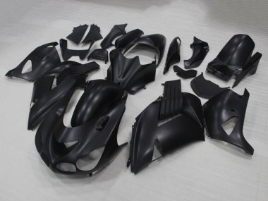Abs Plástico Kawasaki ZX14R ZZR 1400 2006-2011 - Preto Fosco