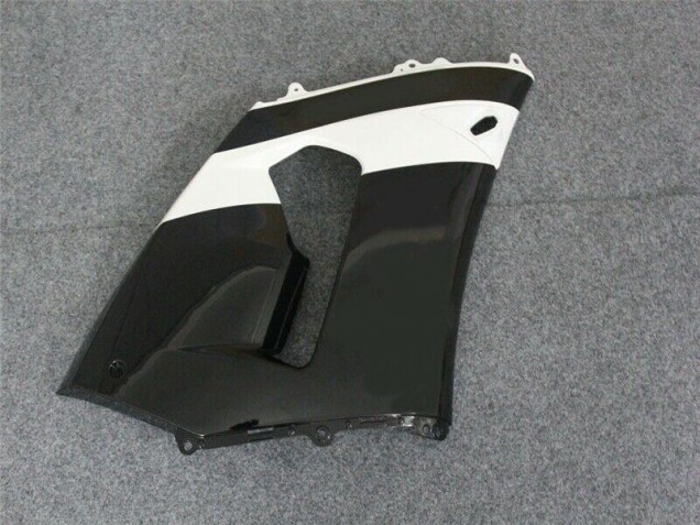 Abs Plástico Kawasaki ZX6R 2005-2006 - Preto Branco Abs Plástico Kawasaki ZX6R 2005-2006 - Preto Branco