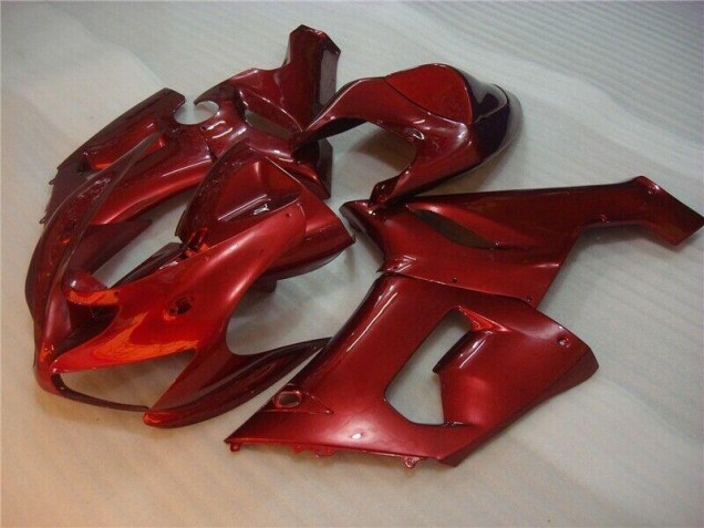 Abs Plástico Kawasaki ZX6R 2005-2006 - Vermelho Abs Plástico Kawasaki ZX6R 2005-2006 - Vermelho