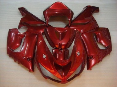 Abs Plástico Kawasaki ZX6R 2005-2006 - Vermelho