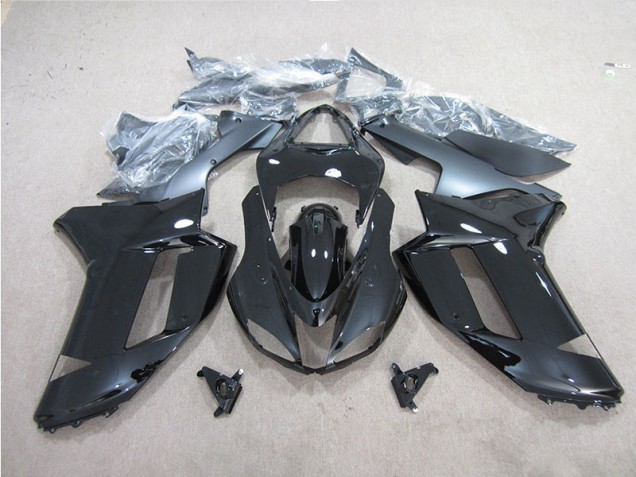 Abs Plástico Kawasaki ZX6R 2007-2008 - Preto Abs Plástico Kawasaki ZX6R 2007-2008 - Preto