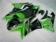 Abs Plástico Kawasaki ZX6R 2009-2012 - Verde Preto Abs Plástico Kawasaki ZX6R 2009-2012 - Verde Preto