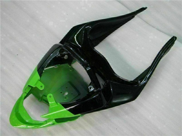Abs Plástico Kawasaki ZX6R 2009-2012 - Verde Preto Abs Plástico Kawasaki ZX6R 2009-2012 - Verde Preto
