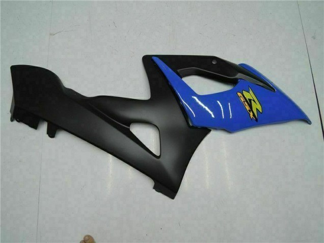 Abs Plástico Suzuki GSXR 1000 K5 2005-2006 - Azul Preto Abs Plástico Suzuki GSXR 1000 K5 2005-2006 - Azul Preto