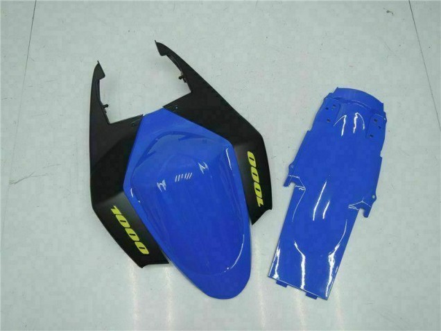 Abs Plástico Suzuki GSXR 1000 K5 2005-2006 - Azul Preto Abs Plástico Suzuki GSXR 1000 K5 2005-2006 - Azul Preto