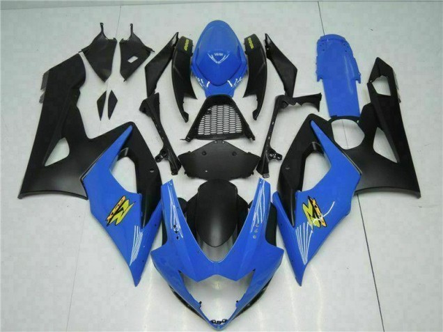 Abs Plástico Suzuki GSXR 1000 K5 2005-2006 - Azul Preto Abs Plástico Suzuki GSXR 1000 K5 2005-2006 - Azul Preto