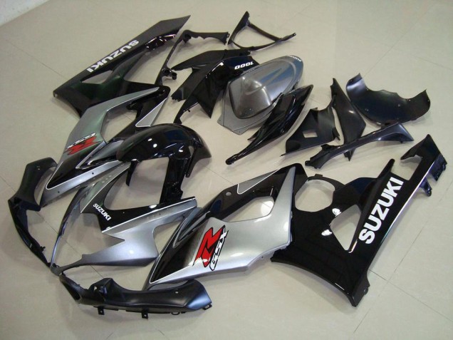 Abs Plástico Suzuki GSXR 1000 K5 2005-2006 - Cinzento Preto Abs Plástico Suzuki GSXR 1000 K5 2005-2006 - Cinzento Preto