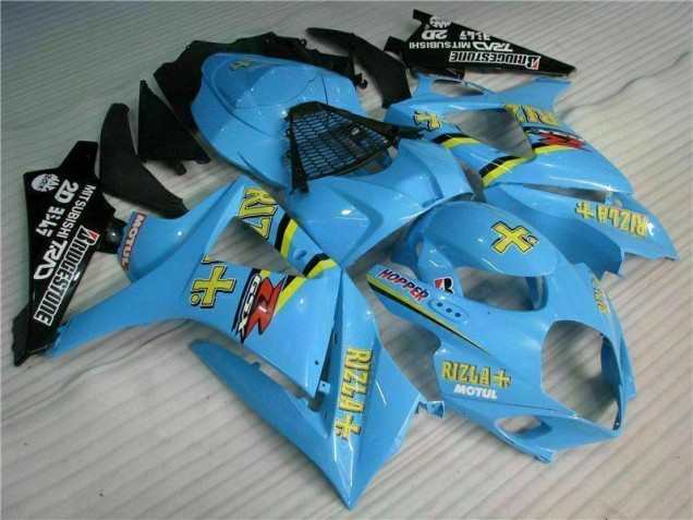 Abs Plástico Suzuki GSXR 1000 K7 2007-2008 - Azul Abs Plástico Suzuki GSXR 1000 K7 2007-2008 - Azul