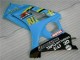 Abs Plástico Suzuki GSXR 1000 K7 2007-2008 - Azul Abs Plástico Suzuki GSXR 1000 K7 2007-2008 - Azul