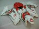 Abs Plástico Suzuki GSXR 1000 K7 2007-2008 - Vermelho Branco Abs Plástico Suzuki GSXR 1000 K7 2007-2008 - Vermelho Branco