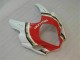Abs Plástico Suzuki GSXR 1000 K7 2007-2008 - Vermelho Branco Abs Plástico Suzuki GSXR 1000 K7 2007-2008 - Vermelho Branco