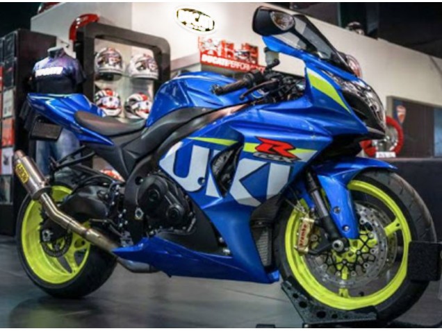Abs Plástico Suzuki GSXR 1000 K9 2009-2016 - Azul Branco Abs Plástico Suzuki GSXR 1000 K9 2009-2016 - Azul Branco