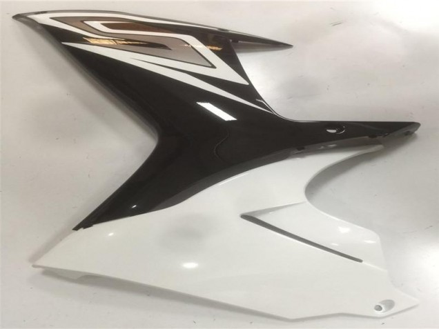 Abs Plástico Suzuki GSXR 600 / 750 K11 2011-2021 - Preto Branco Abs Plástico Suzuki GSXR 600 / 750 K11 2011-2021 - Preto Branco