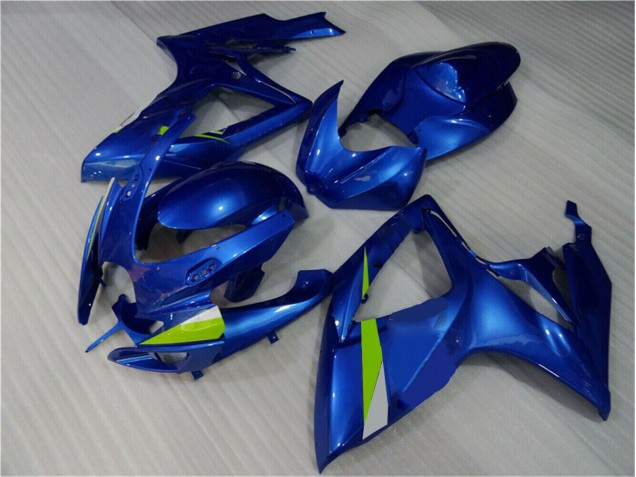 Abs Plástico Suzuki GSXR 600 / 750 K6 2006-2007 - Azul Abs Plástico Suzuki GSXR 600 / 750 K6 2006-2007 - Azul