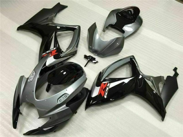 Abs Plástico Suzuki GSXR 600 / 750 K6 2006-2007 - Prata Cinzento Abs Plástico Suzuki GSXR 600 / 750 K6 2006-2007 - Prata Cinzento