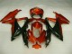 Abs Plástico Suzuki GSXR 600 / 750 K8 2008-2010 - Vermelho Preto