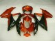Abs Plástico Suzuki GSXR 600 / 750 K8 2008-2010 - Vermelho Preto