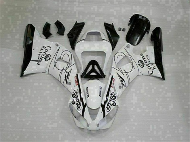 Abs Plástico Yamaha R1 2000-2001 - Branco Abs Plástico Yamaha R1 2000-2001 - Branco