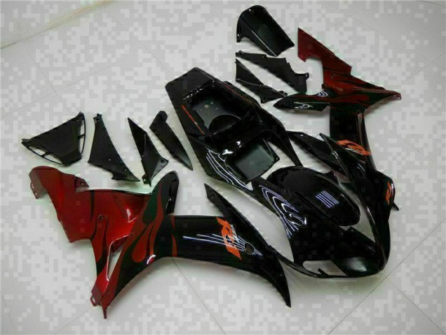 Abs Plástico Yamaha R1 2002-2003 - Preto Abs Plástico Yamaha R1 2002-2003 - Preto