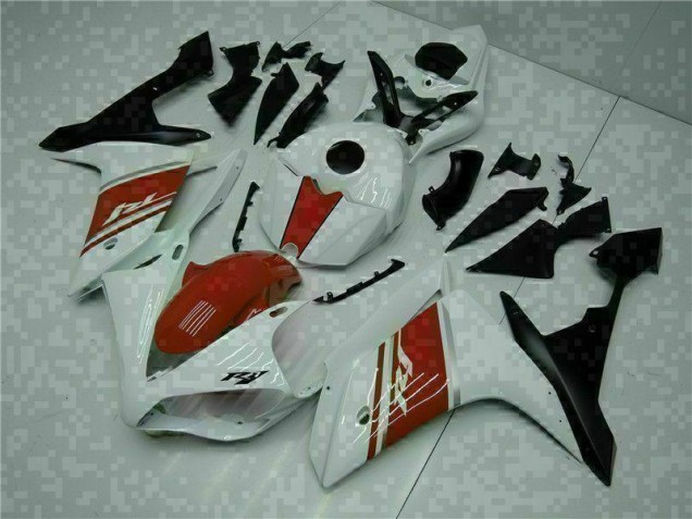 Abs Plástico Yamaha R1 2007-2008 - Branco Abs Plástico Yamaha R1 2007-2008 - Branco