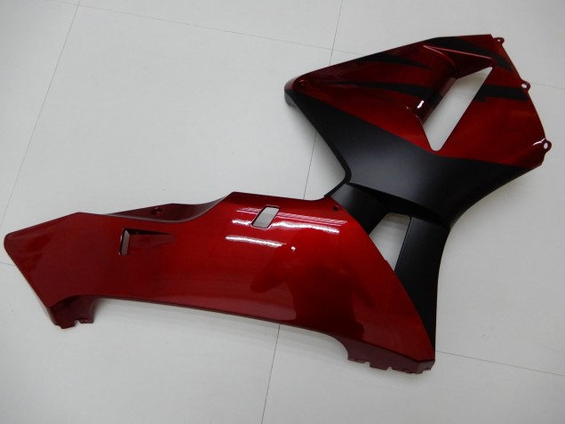 Abs Plásticos Honda CBR 600RR 2003-2004 - Vermelho Preto Abs Plásticos Honda CBR 600RR 2003-2004 - Vermelho Preto