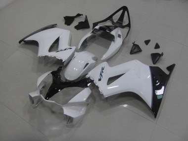 Abs Plásticos Honda VFR 800 2002-2013 - Branco Preto