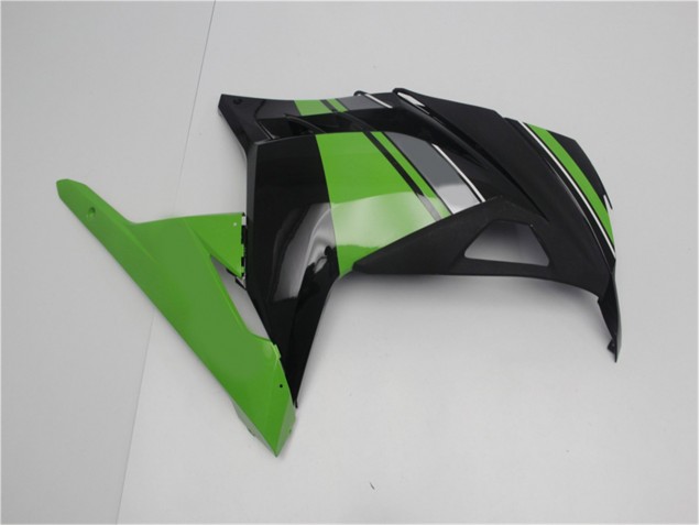 Abs Plásticos Kawasaki EX300 2013-2016 - Verde Preto Abs Plásticos Kawasaki EX300 2013-2016 - Verde Preto