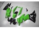 Abs Plásticos Kawasaki ZX10R 2008-2010 - Verde Preto Abs Plásticos Kawasaki ZX10R 2008-2010 - Verde Preto