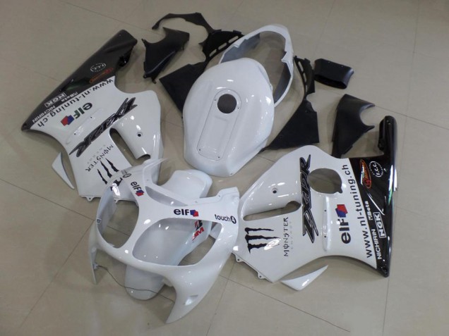 Abs Plásticos Kawasaki ZX12R 2002-2006 - Branco Abs Plásticos Kawasaki ZX12R 2002-2006 - Branco