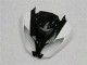 Abs Plásticos Kawasaki ZX6R 2009-2012 - Branco Preto Abs Plásticos Kawasaki ZX6R 2009-2012 - Branco Preto