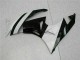 Abs Plásticos Kawasaki ZX6R 2009-2012 - Branco Preto Abs Plásticos Kawasaki ZX6R 2009-2012 - Branco Preto
