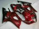 Abs Plásticos Suzuki GSXR 1000 K3 2003-2004 - Vermelho Abs Plásticos Suzuki GSXR 1000 K3 2003-2004 - Vermelho