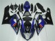 Abs Plásticos Suzuki GSXR 1000 K5 2005-2006 - Azul Preto Abs Plásticos Suzuki GSXR 1000 K5 2005-2006 - Azul Preto