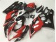 Abs Plásticos Suzuki GSXR 1000 K5 2005-2006 - Vermelho Preto Abs Plásticos Suzuki GSXR 1000 K5 2005-2006 - Vermelho Preto