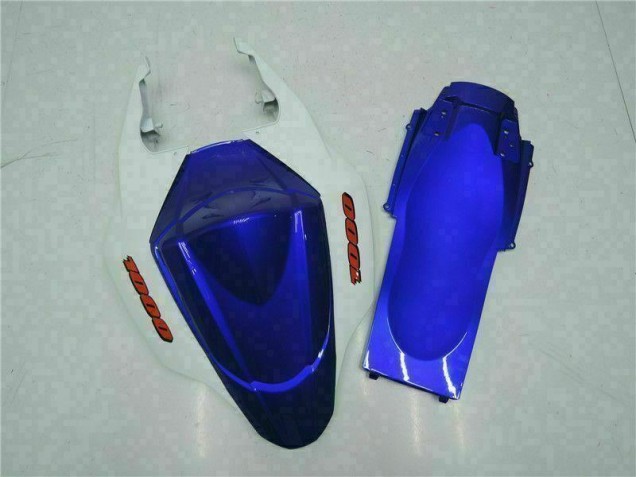Abs Plásticos Suzuki GSXR 1000 K7 2007-2008 - Azul Abs Plásticos Suzuki GSXR 1000 K7 2007-2008 - Azul