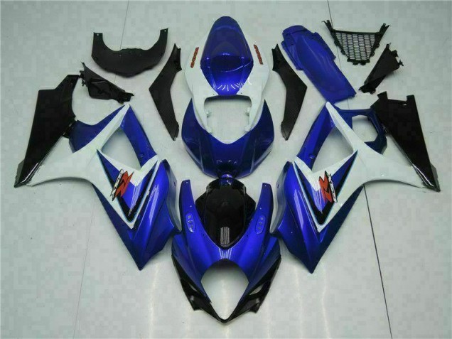 Abs Plásticos Suzuki GSXR 1000 K7 2007-2008 - Azul Abs Plásticos Suzuki GSXR 1000 K7 2007-2008 - Azul