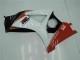 Abs Plásticos Suzuki GSXR 1000 K7 2007-2008 - Vermelho Branco Abs Plásticos Suzuki GSXR 1000 K7 2007-2008 - Vermelho Branco