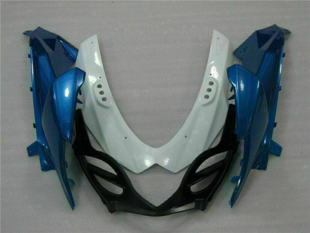 Abs Plásticos Suzuki GSXR 1000 K9 2009-2016 - Azul Branco Abs Plásticos Suzuki GSXR 1000 K9 2009-2016 - Azul Branco